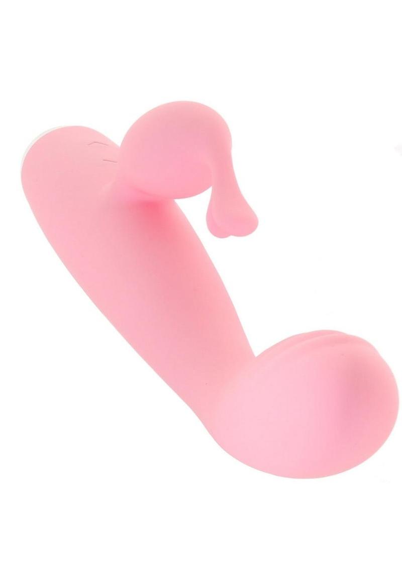 Luxe Skye Silicone Rechargeable Slim Rabbit Vibrator