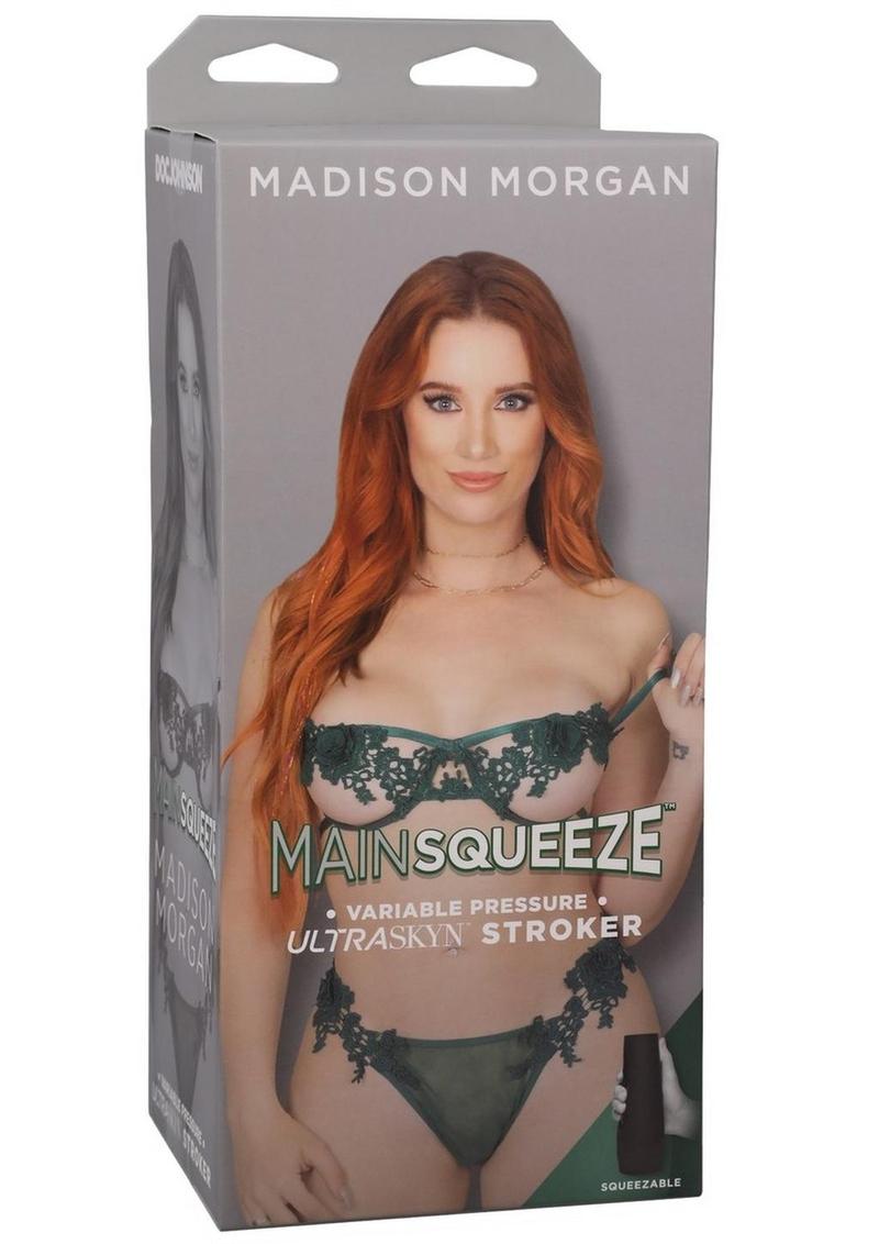 Main Squeeze Madison Morgan Ultraskyn Masturbator - Pussy - Vanilla