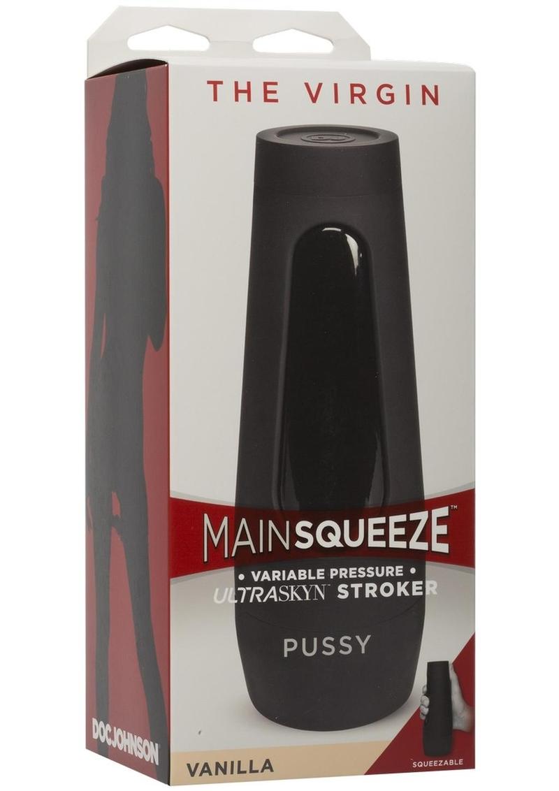 Main Squeeze The Virgin Ultraskyn Masturbator - Pussy - Vanilla