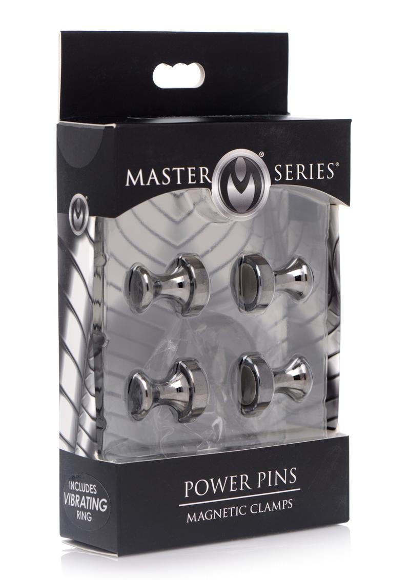 Master Series Power Pins Magnetic Clamps - Black/Metal/Silver