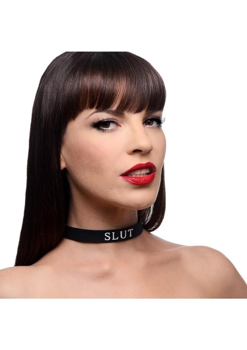 Master Series Silicone Collar Slut