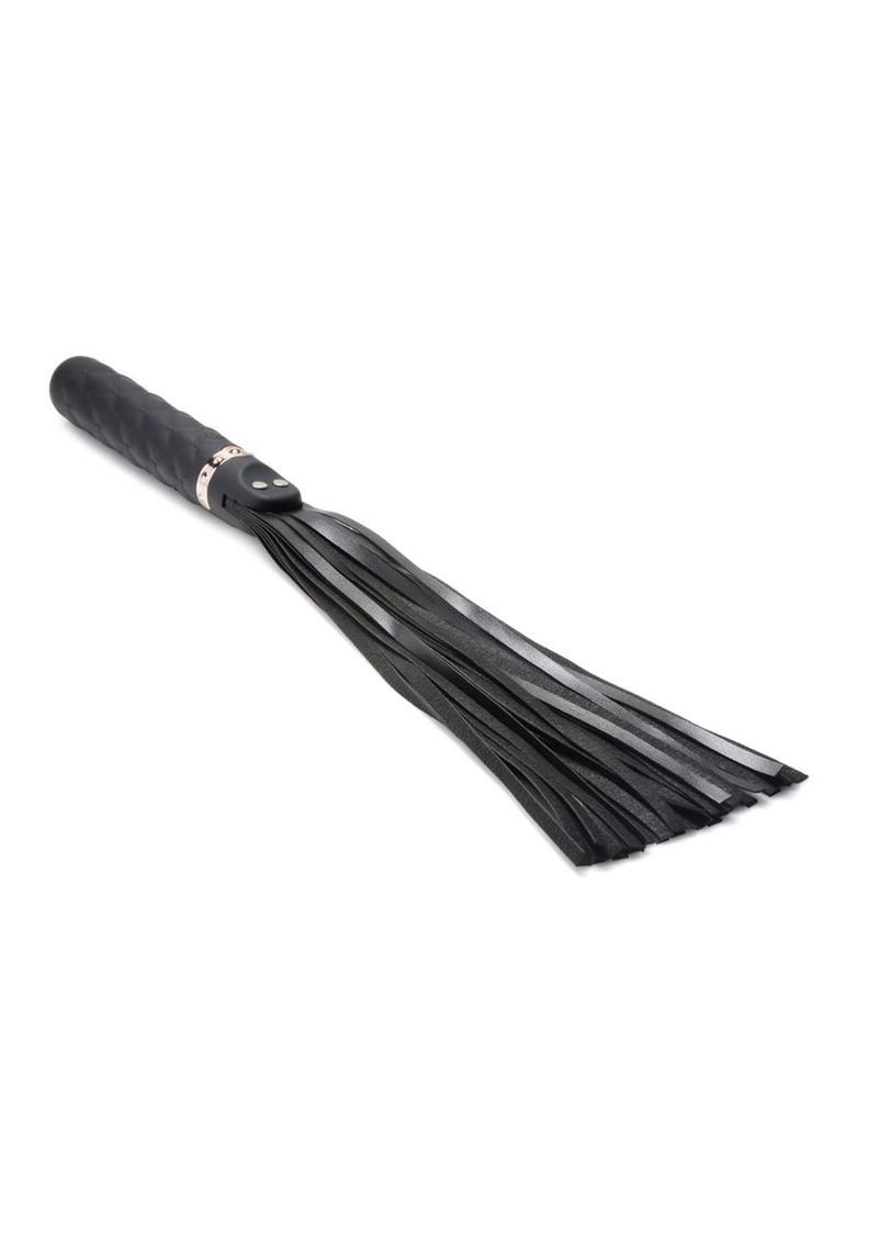 Master Series Vibra-Lasher 9x Vibrating Silicone Dildo Flogger