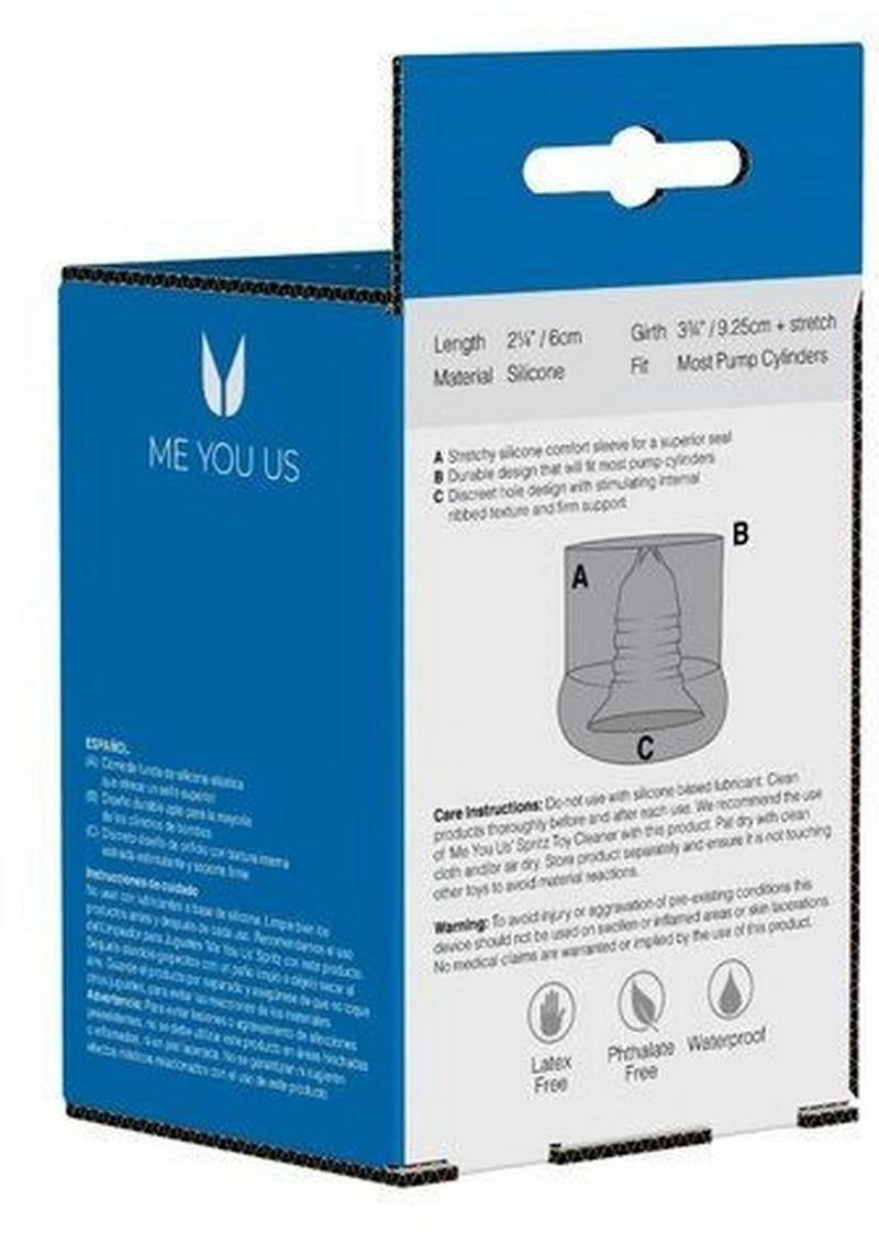 ME YOU US Deluxe Snug Silicone Pump Comfort Sleeve