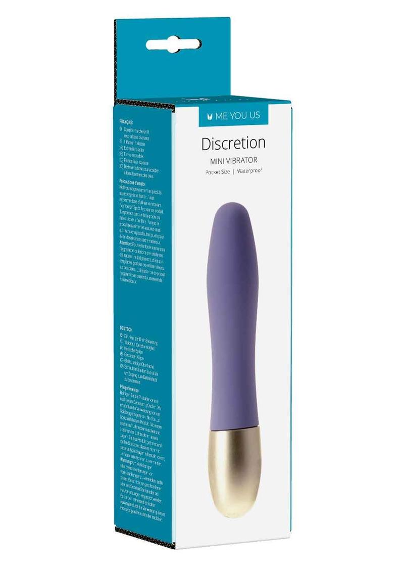 ME YOU US Discretion Bullet Vibrator - Purple