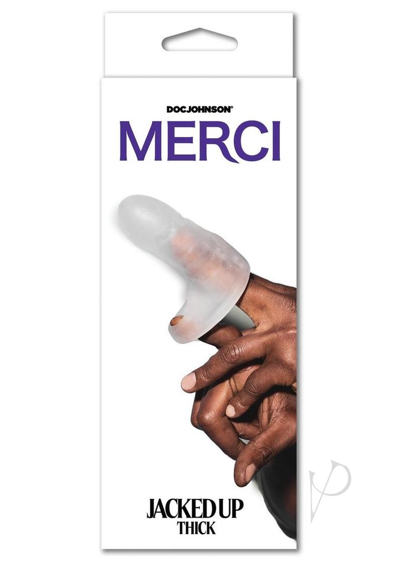 Merci Jacked Up Extender with Ball Strap Thick - Frost/White