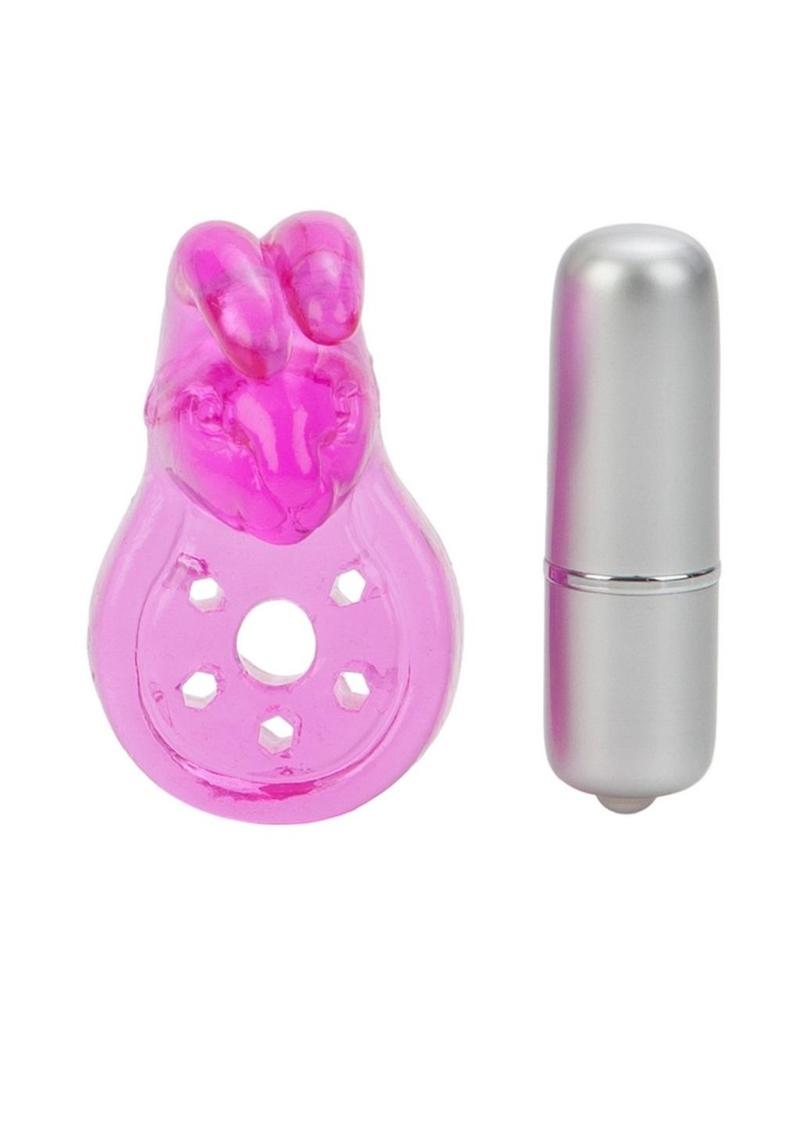 Micro Vibe Arouser Bunny Vibrating Cock Ring