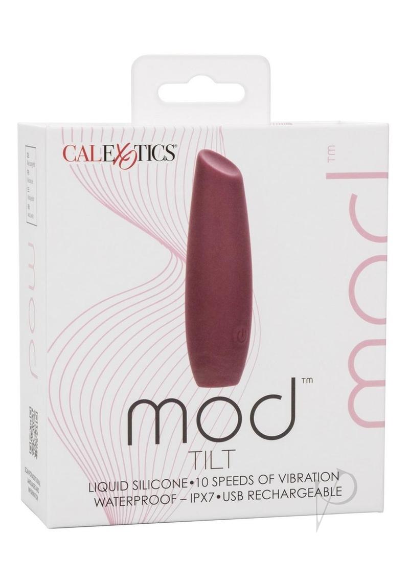 Mod Tilt Rechargeable Silicone Bullet - Pink