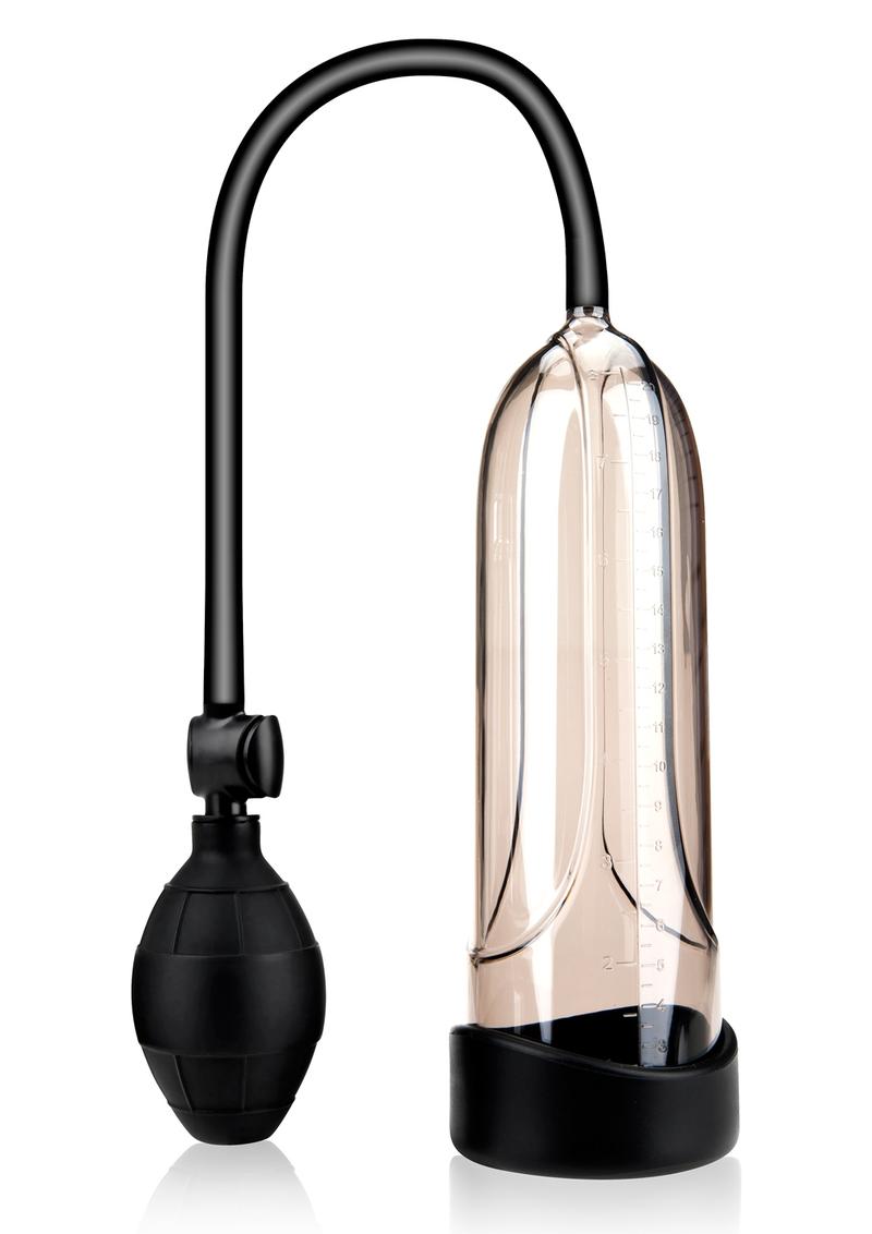 Mojo Zero Gravity Powerful Suction Penis Pump - Black/Clear