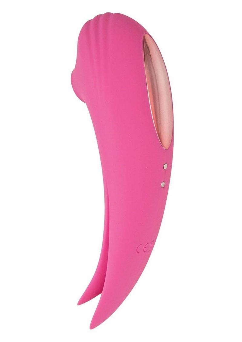 Mystique Suction Vibrating Rechargeable Silicone Massager