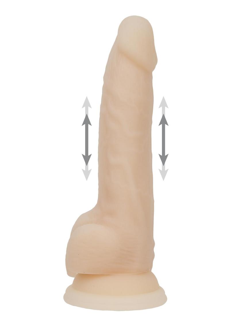 Naked Addiction Silicone Rechargeable Thrusting Dildo