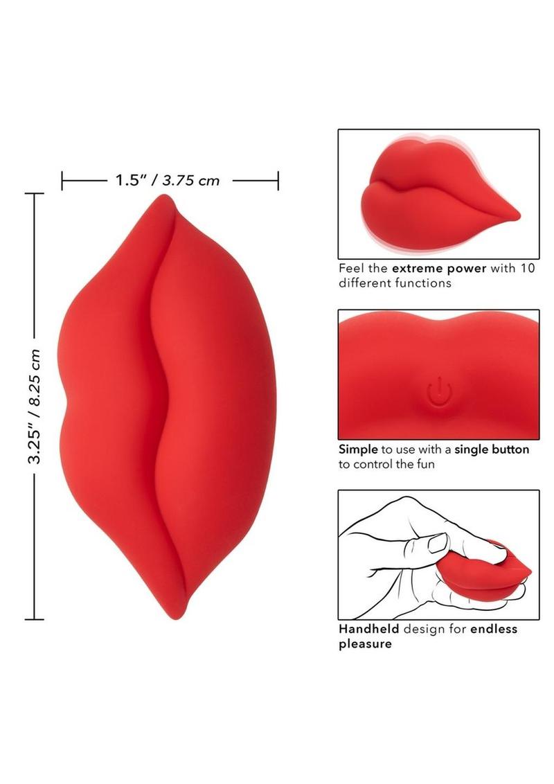 Naughty Bits Muah Silicone Rechargeable Mini Vibrator