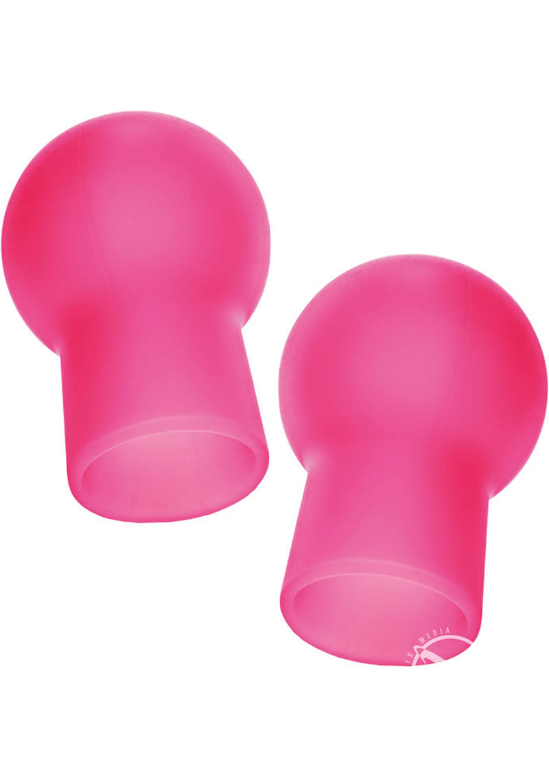 Nipple Play Advanced Silicone Nipple Suckers - Pink