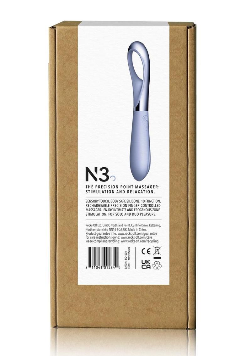 Niya 3 Rechargeable Silicone Clitoral Stimulator - Blue