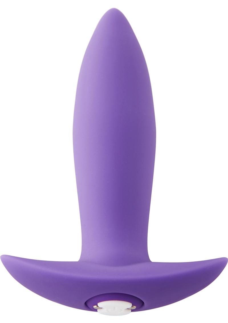 Nu Sensuelle Mini-Plug Rechargeable Silicone Vibrating Plug - Purple