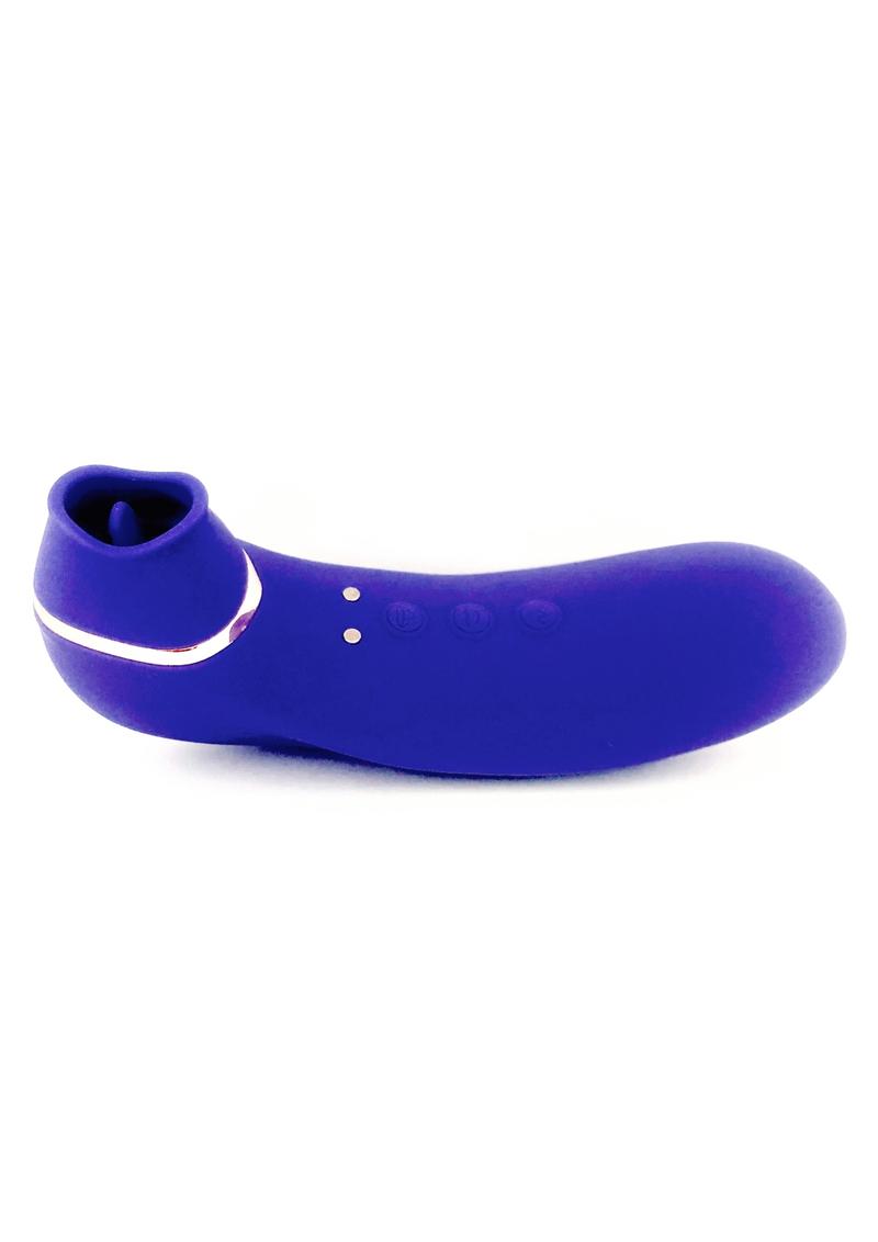 Nu Sensuelle Trinitii Triple Action Rechargeable Silicone Vibrator - Purple/Ultra Violet