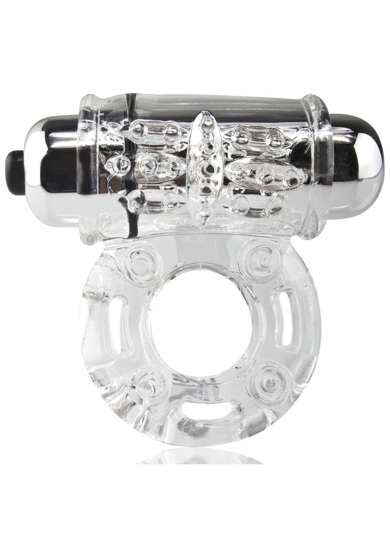 O Wow Vibrating Ring - Clear