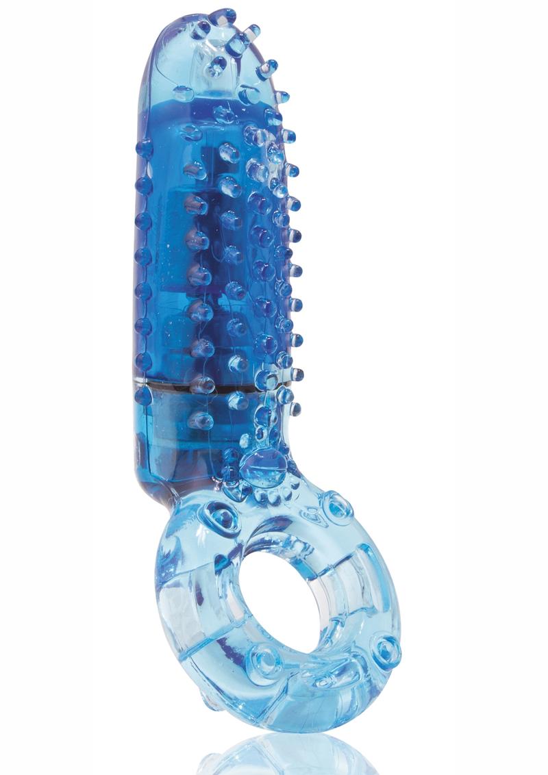 O Yeah Vibrating Cock Ring - Blue