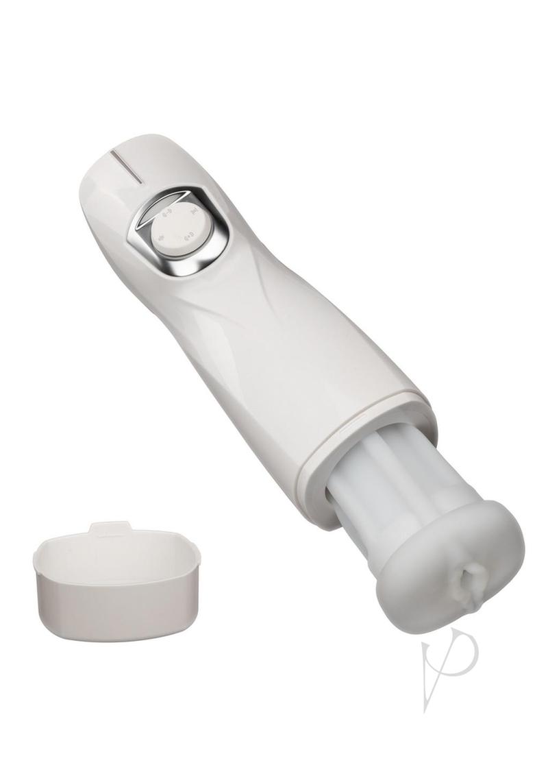 Optimum Power Lifelike Pulsar Rechargeable Stroker - White