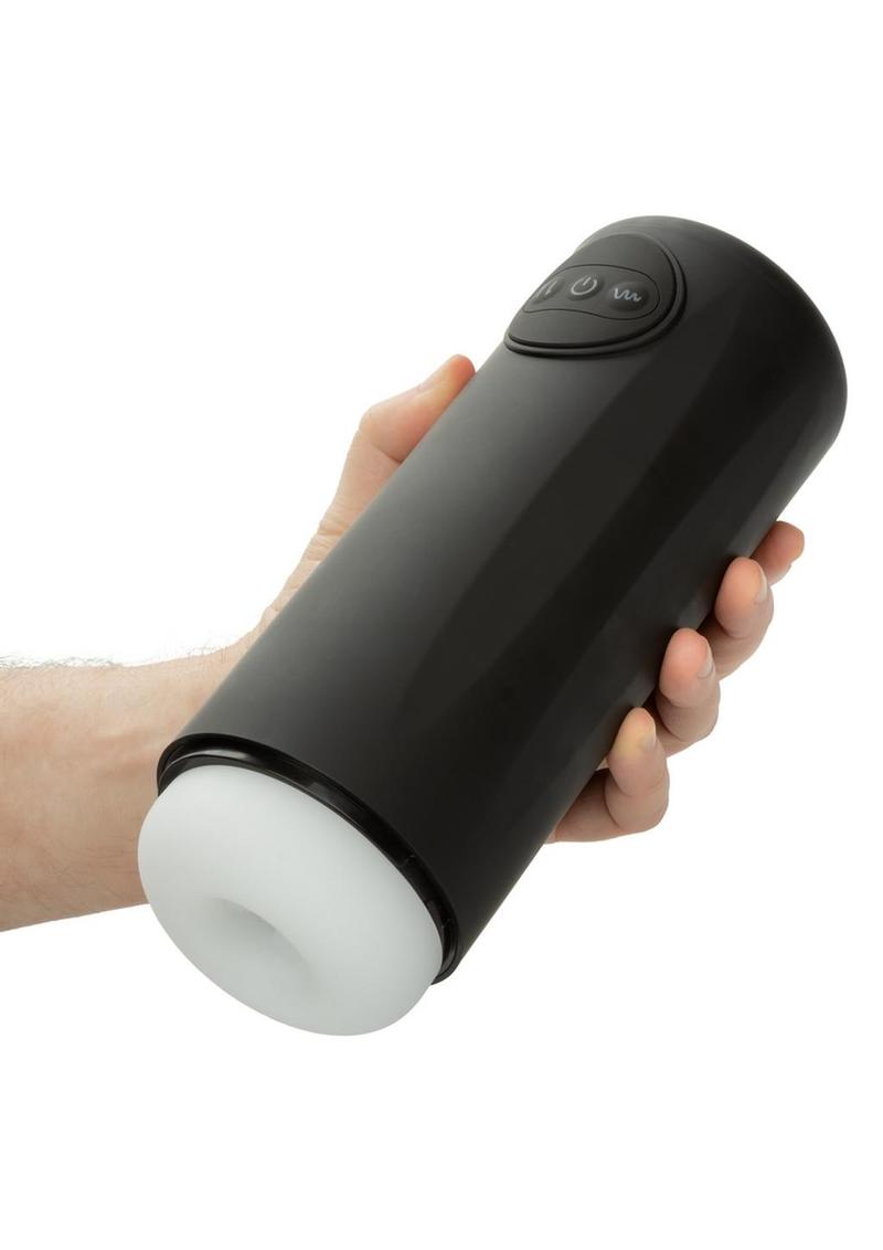 Optimum Power Vibrating and Thrusting Stroker