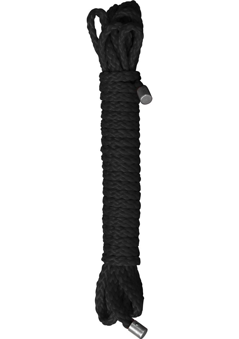 Ouch! Kinbaku Nylon Rope - Black - 16.4ft/5 Meter