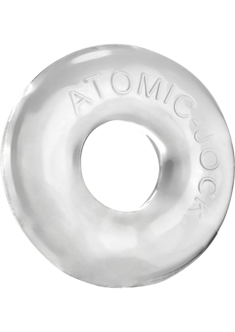 Oxballs Atomic Jock Do-Nut-2 Fatty Cock Ring - Clear - Large