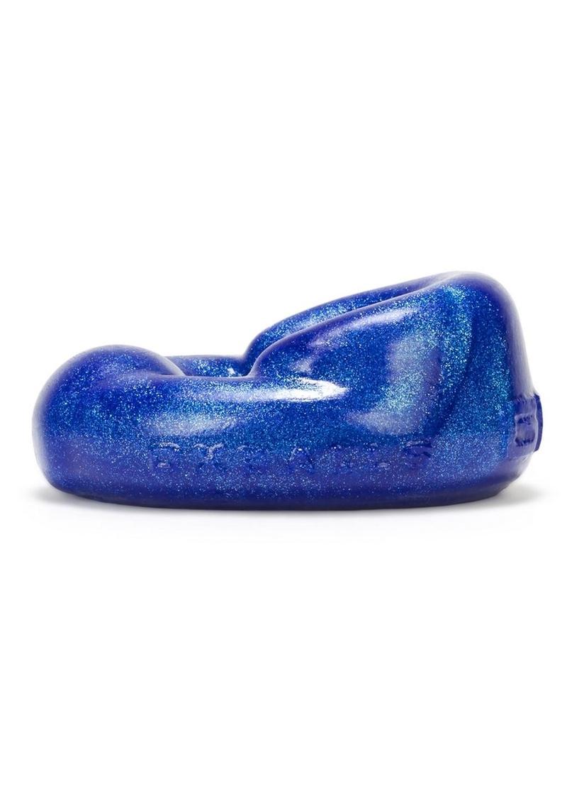 Oxballs Grip Silicone Cock Ring - Blue/Green