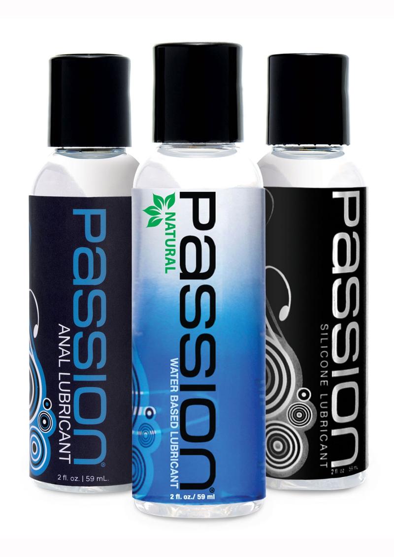 Passion Lubricant 3 Piece Sampler Set (2oz Each