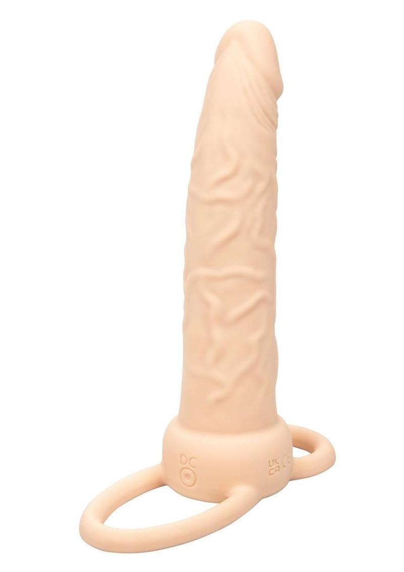 Performance Maxx Rechargeable Silicone Dual Penetrator - Vanilla