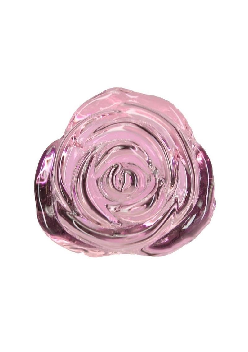 Pillow Talk Rosy Glass Anal Plug