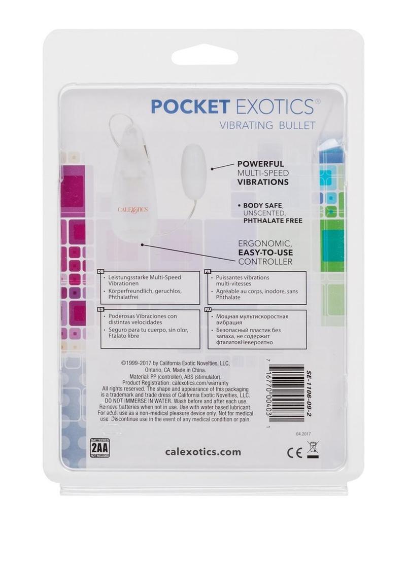 Pocket Exotics Vibrating Bullet