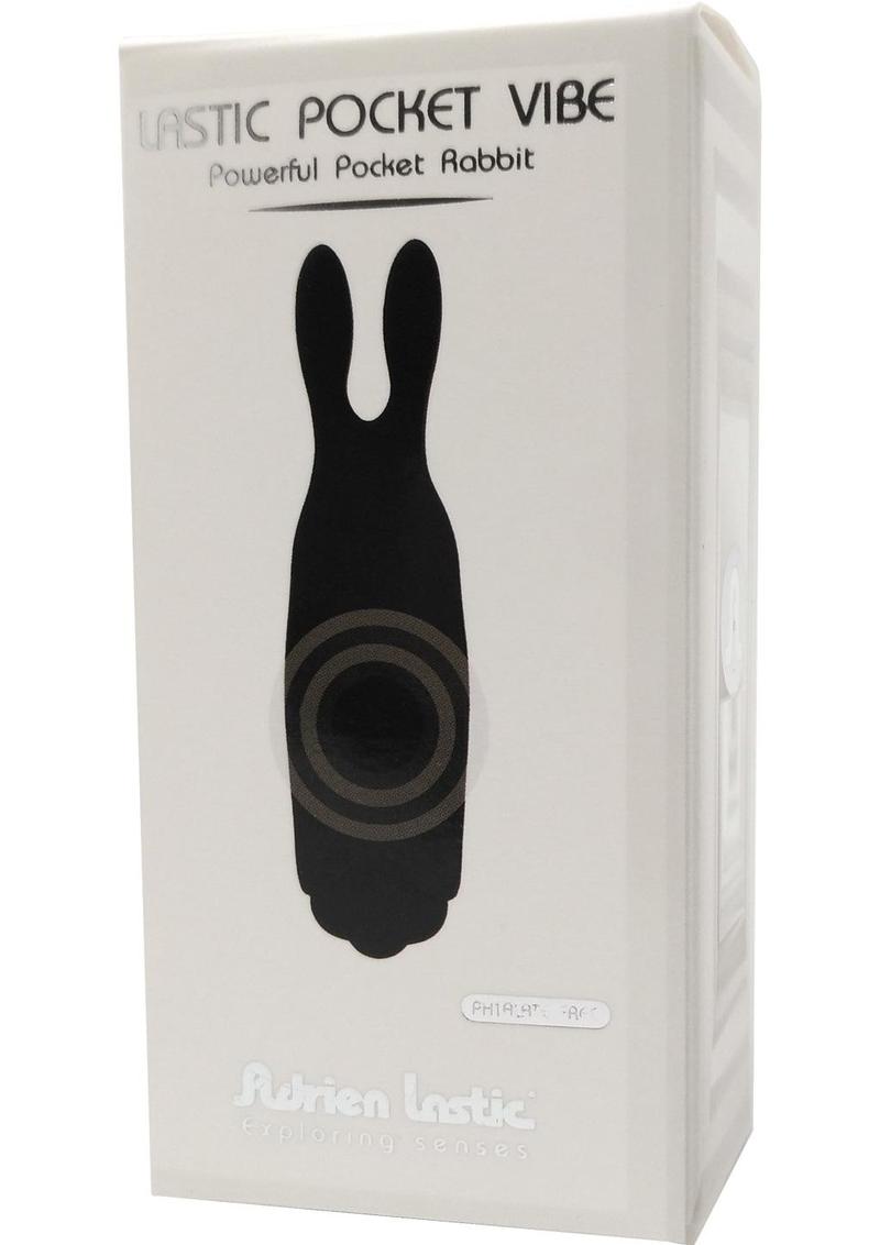 Pocket Vibe Silicone Vibrator - Black