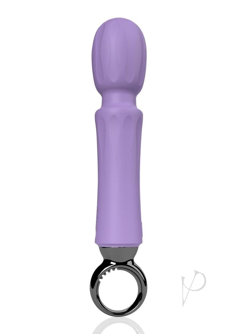 Primo Rechargeable Silicone Wand - Lavender/Purple