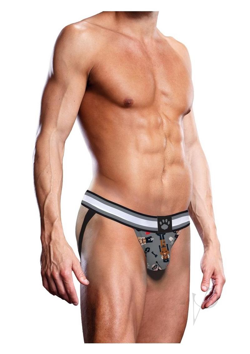 Prowler Nutcracker Jock - Black/Grey - Small