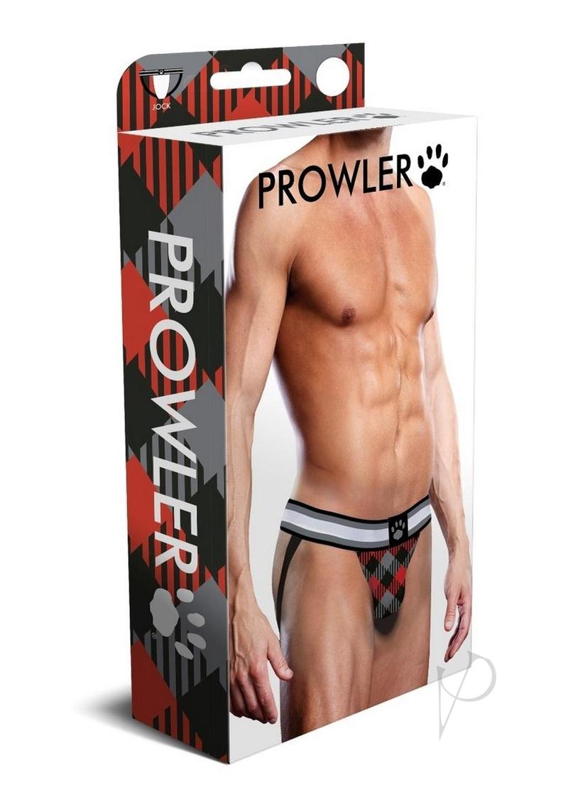 Prowler Tartan 1 Jock Md Blk/Red Fu23 - Black/Red - Medium