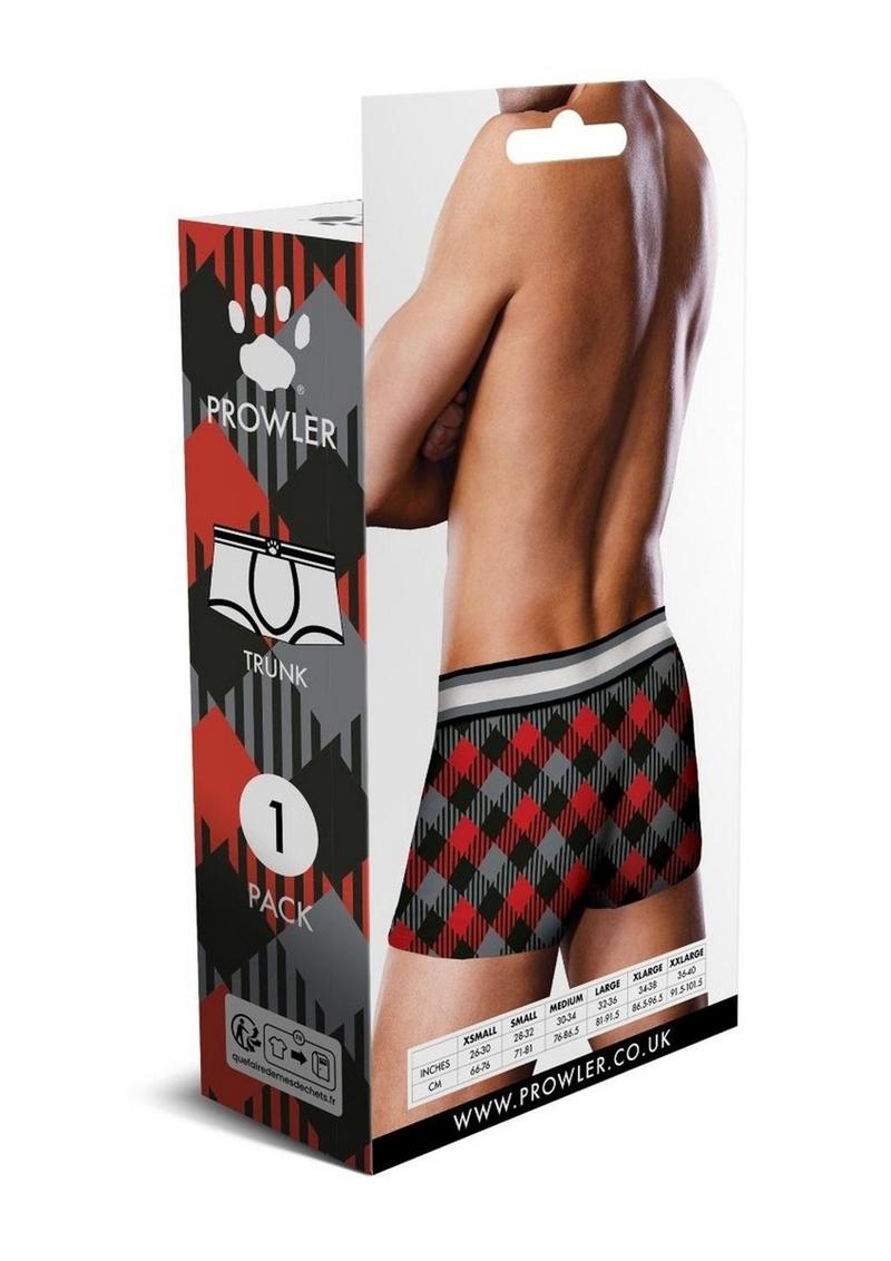 Prowler Tartan 1 Trunk Md Blk/Red Fu23