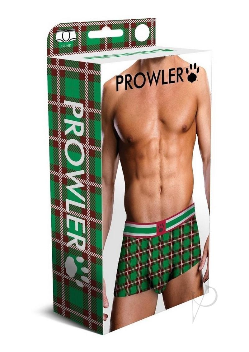 Prowler Tartan 2 Trunk XX Grn/Red Fu23 - Green/Red - XXLarge