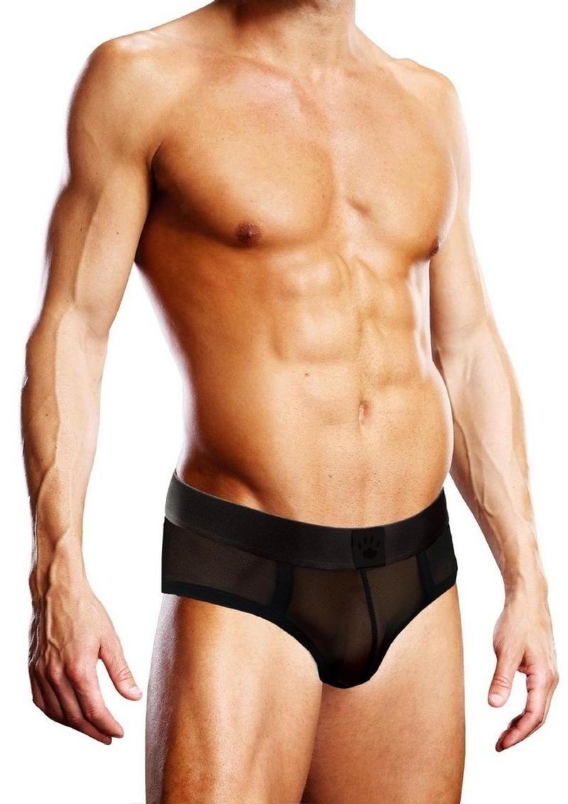 Prowler Mesh Brief - Black - Large