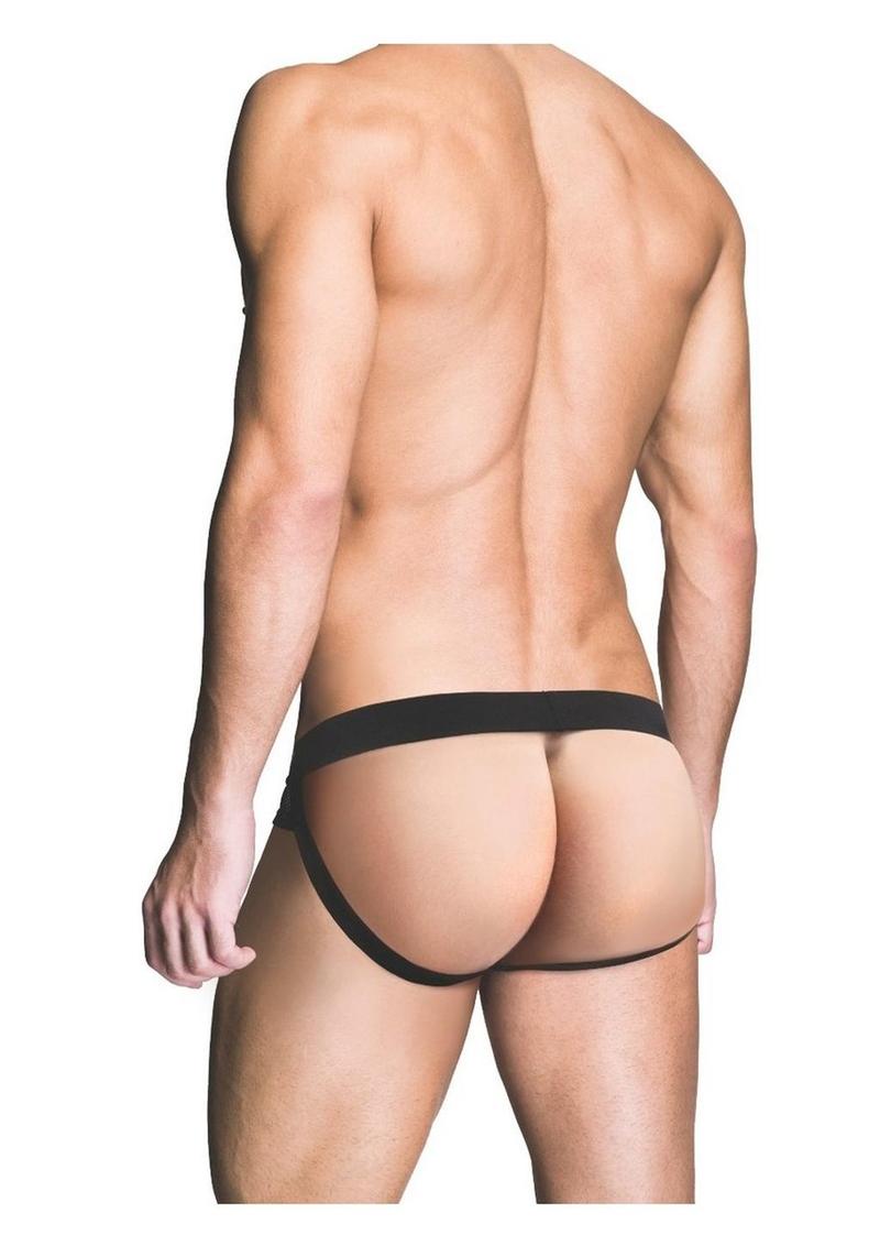 Prowler Red Ass Less Brief Blk XL