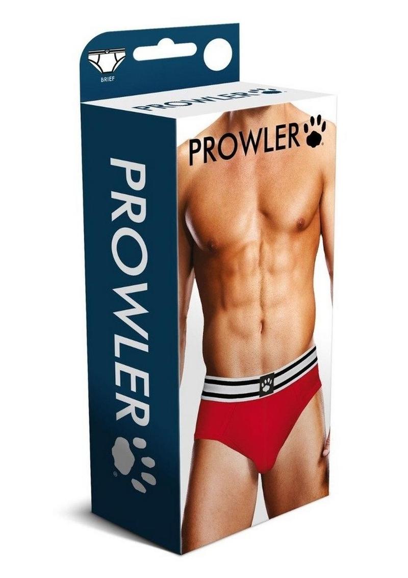 Prowler Red/White Brief - Red/White - Medium