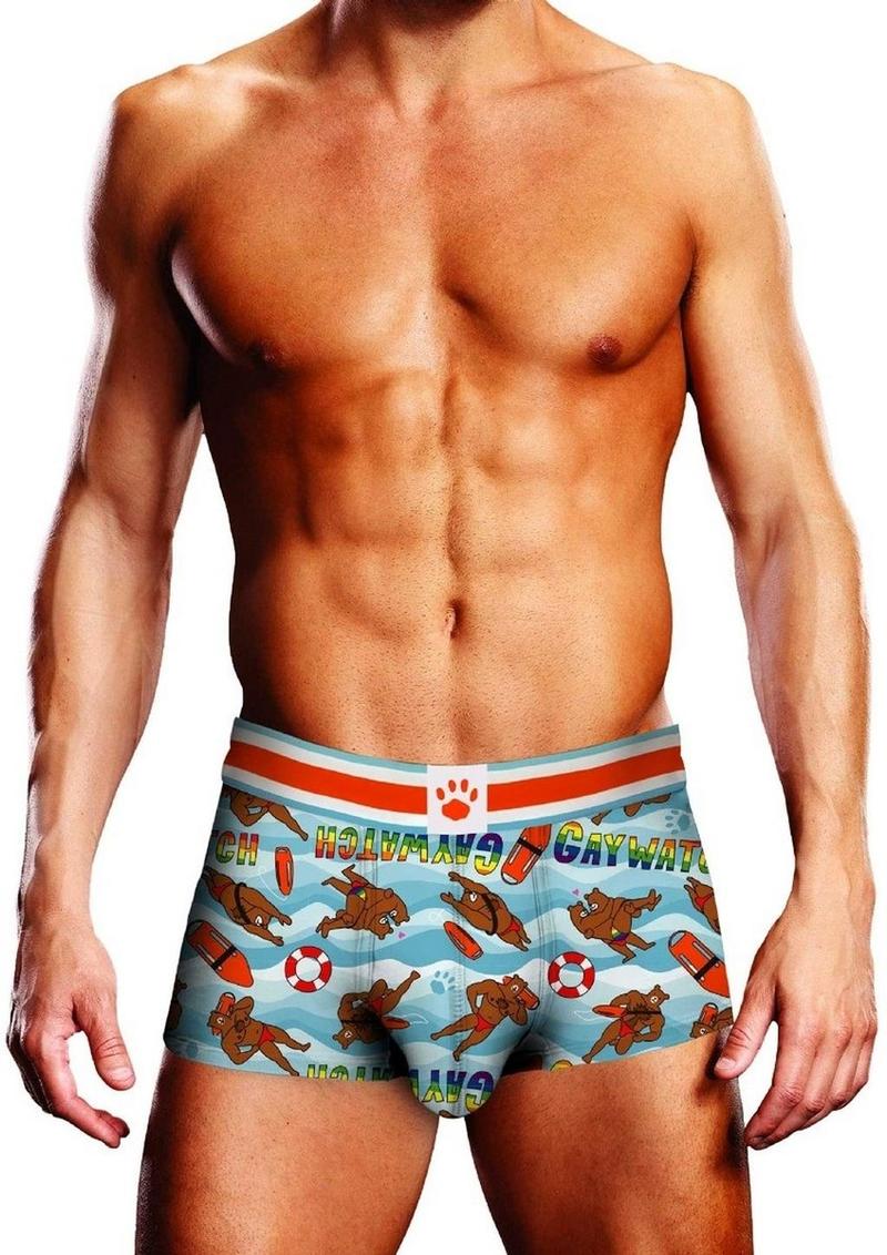 Prowler Gaywatch Bears Trunk - Blue/Orange - Small