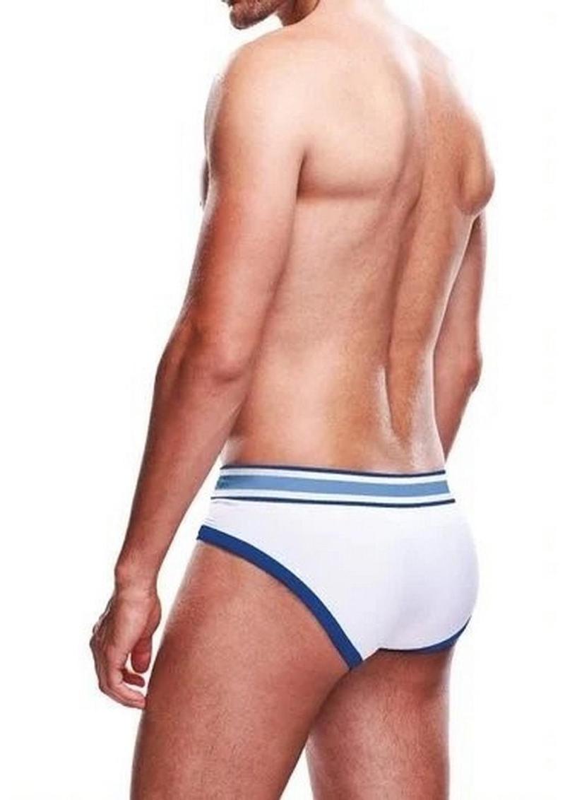 Prowler White/Blue Brief