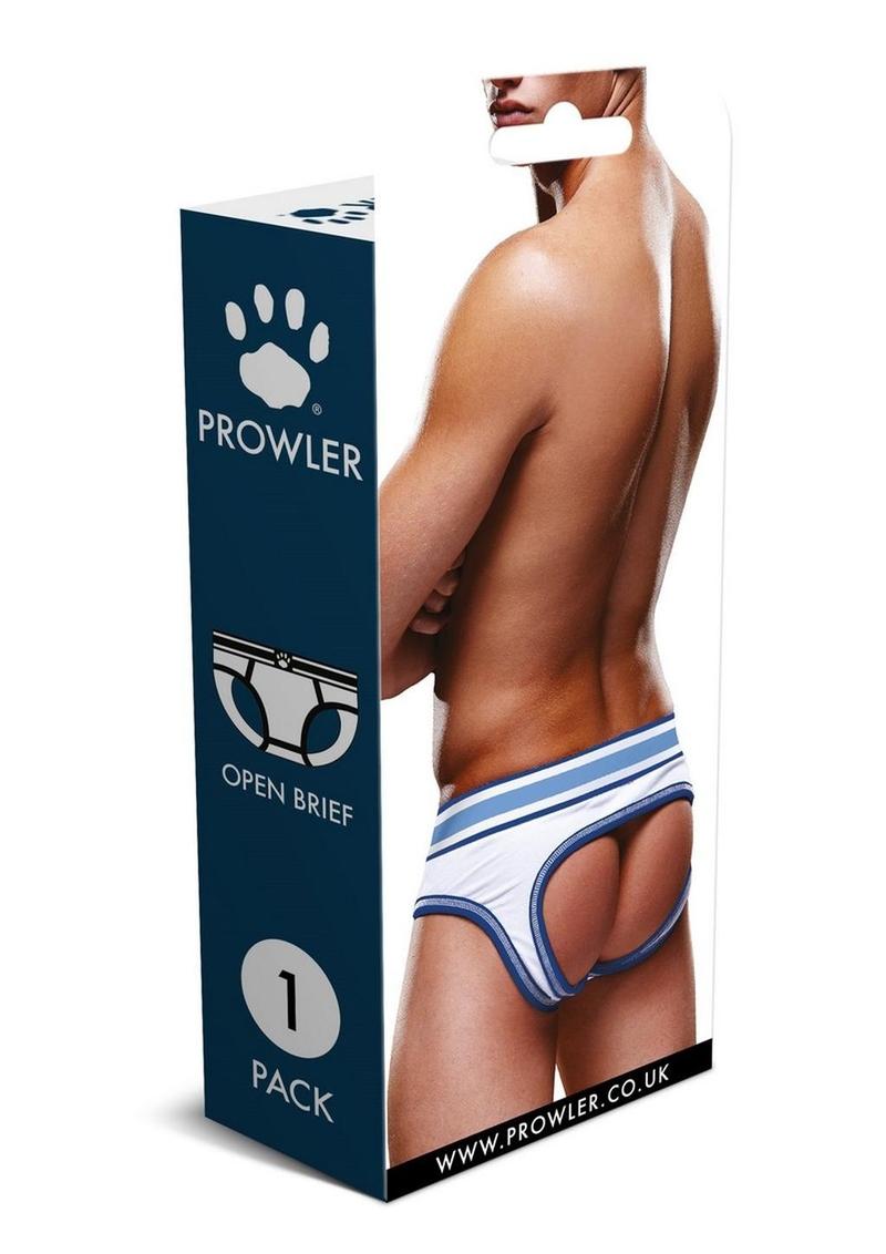 Prowler White/Blue Open Brief