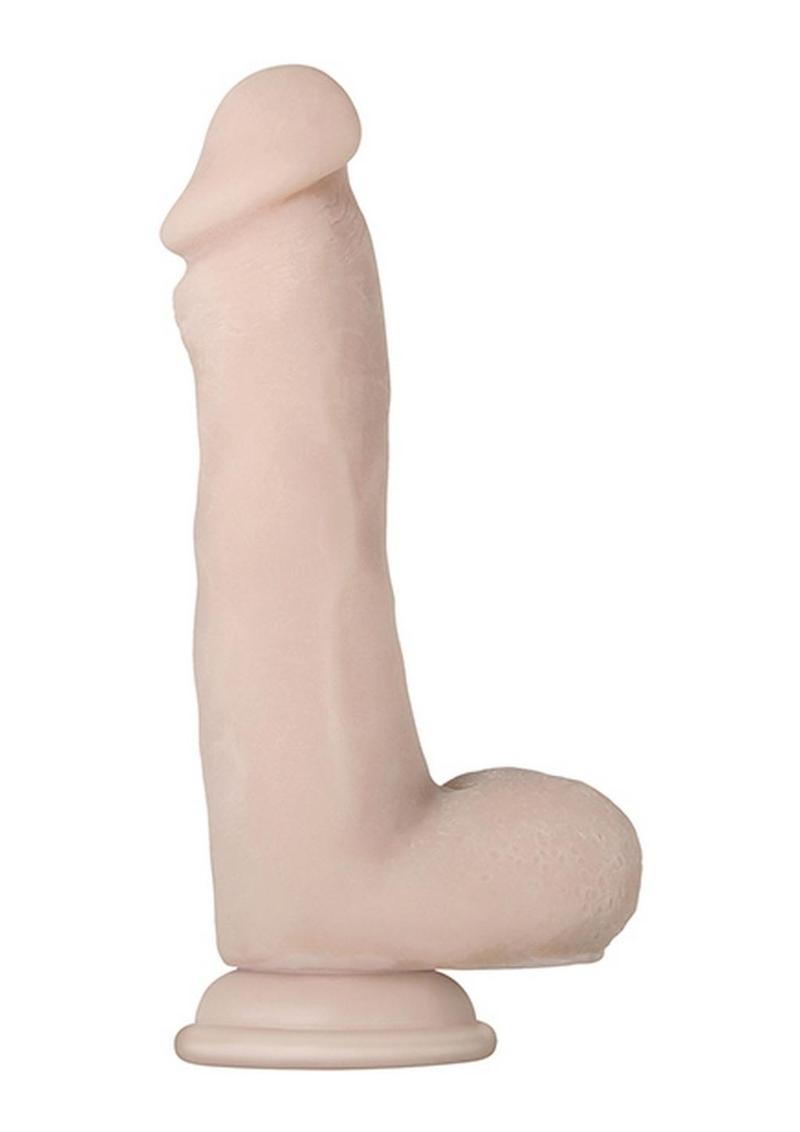 Real Supple Poseable Dildo with Balls