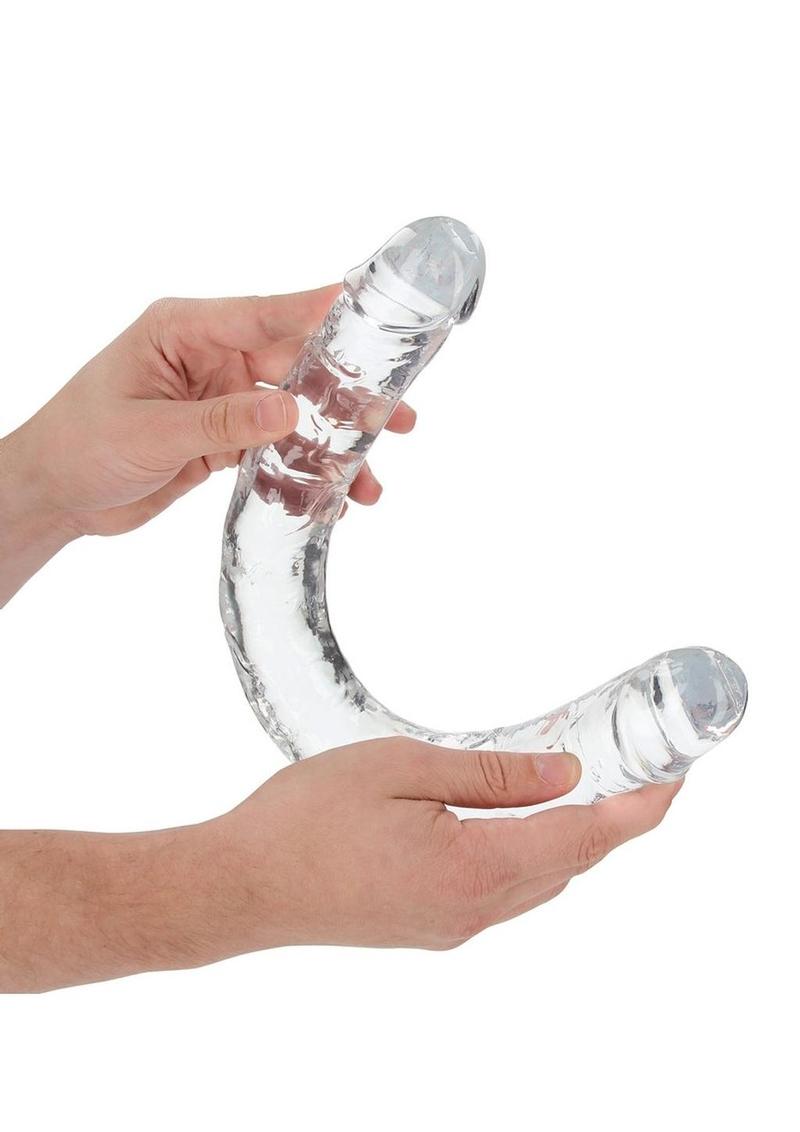 Realrock Crystal Clear Double Dong