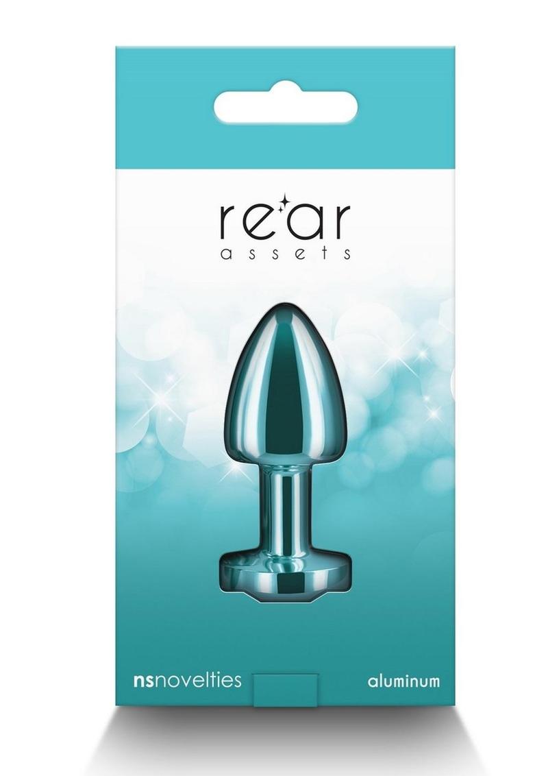 Rear Assets Aluminum Anal Plug - Petite