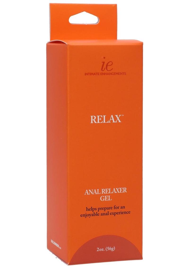 Relax Anal Relaxer For Everyone Water Based Lubricant - 2oz - Boxed