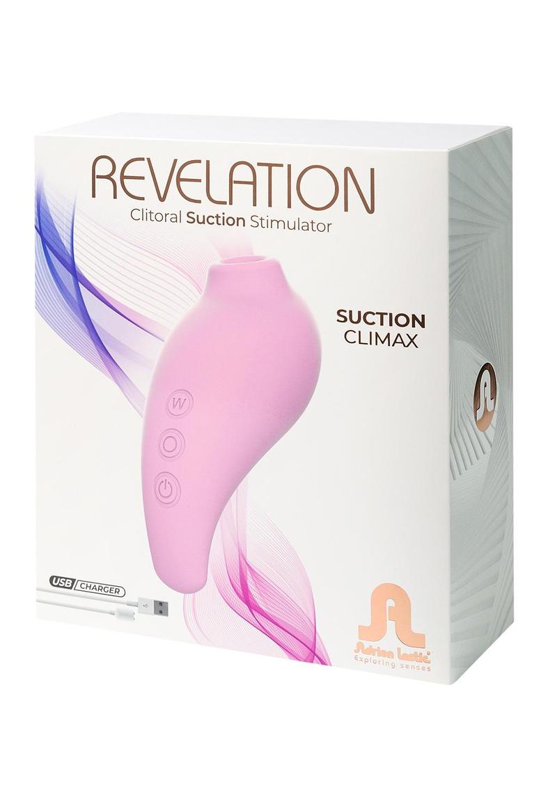 Revelation Rechargeable Silicone Clitoral Stimulator - Pink