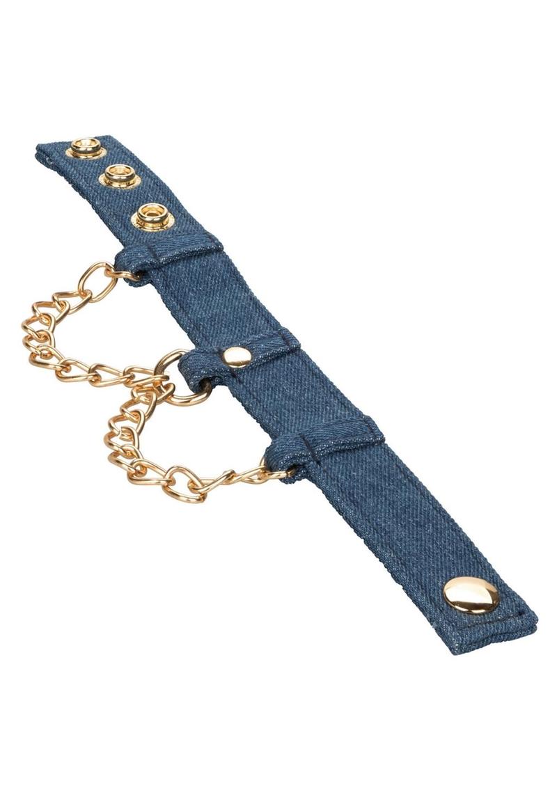 Ride 'Em Premium Denim Collection Wrist Cuffs