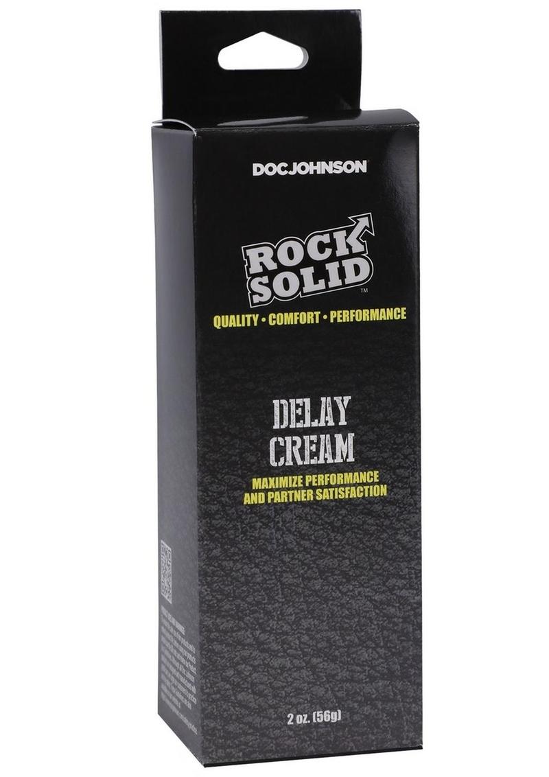 Rock Solid Delay - Cream - 2oz - Boxed