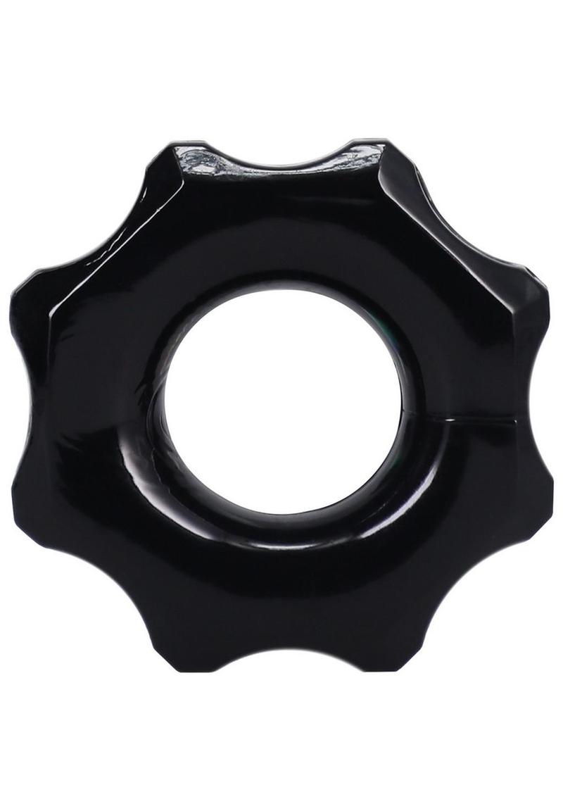 Rock Solid The Gear Cock Ring - Black